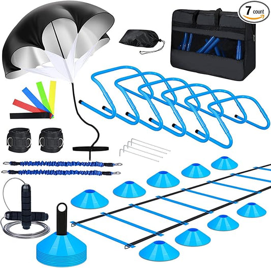 Syhood Agility Training Equipment Set Include 20ft Agility