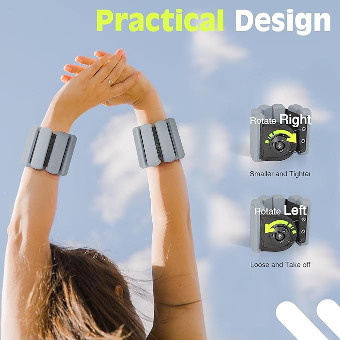 Wrist Weights - set of 2(1lb each)