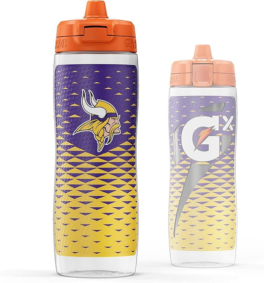 Gatorade Gx NFL Non-Slip Squeeze Bottles 30 fl
