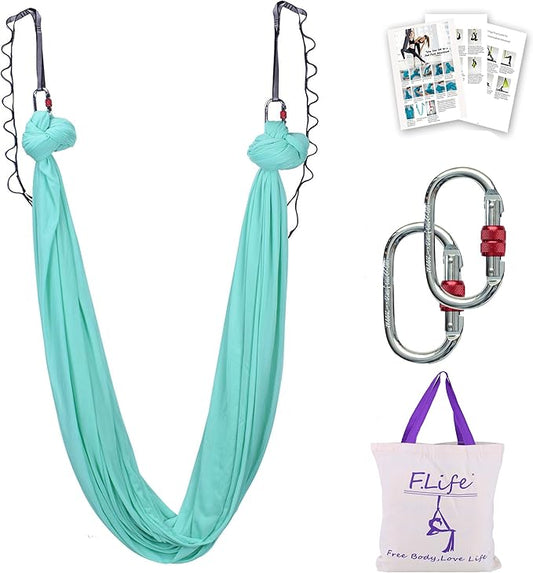 Aerial Silk Yoga Hammock & Swing for yoga Inversion