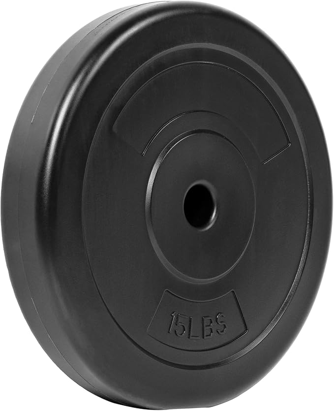 Signature Fitness Vinyl Standard 1-Inch Plate Weight Plate