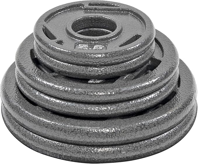Signature Fitness Olympic 2-Inch Cast Iron Plate Weight