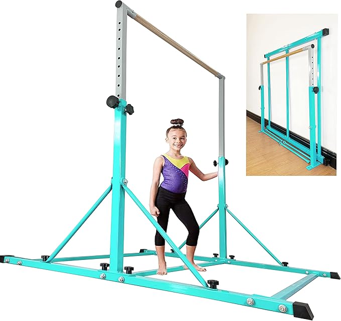 Gymnastic Bar For Kids and Teenage Ages 3-25 5 FT 6 FT 5 FT 6 FT