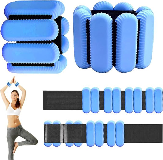 Pilates Wrist & Ankle Weights for Women 2(1Lbs Each),