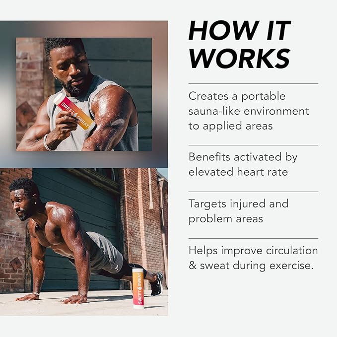 Sweet Sweat Workout Enhancer Roll-On Gel Stick -