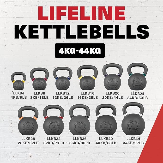 Lifeline Kettlebell Weight for Whole-Body Strength Training with Kettlebells