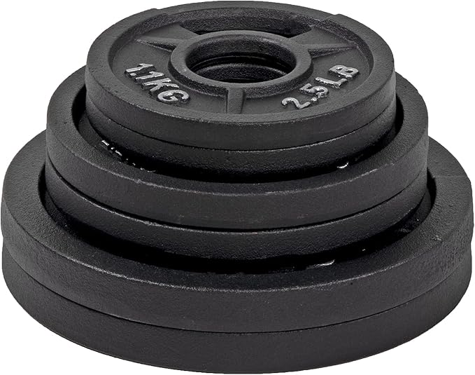 Signature Fitness Olympic 2-Inch Cast Iron Plate Weight
