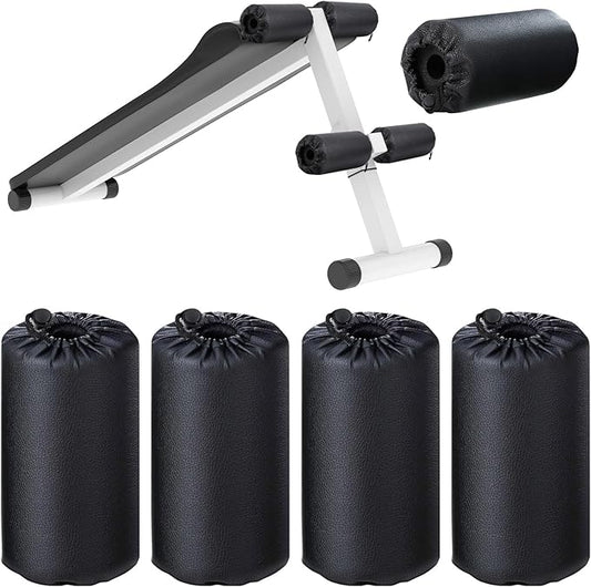 4 Pcs Foam Foot Pads Foam Roller Pad Equipments(7 x 3.5 x 0.8 Inches)
