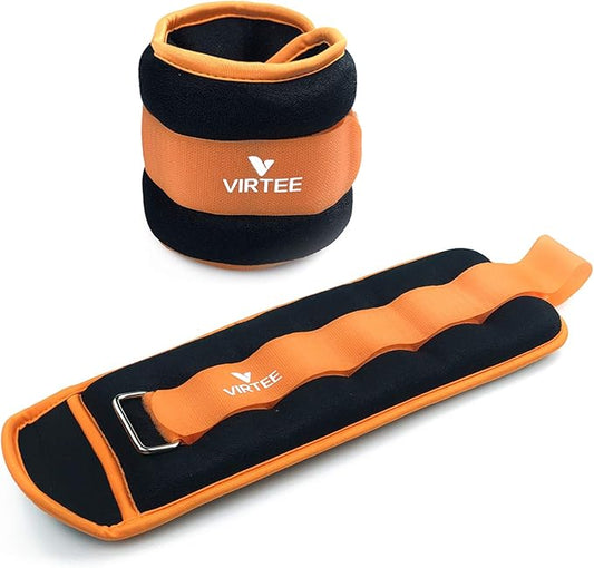 Ankle/Wrist Weights for Women, Men, Kids - Arm Leg Weights Set with Adjustable Strap - Running, Jogging, Gymnastic, Physical Therapy, Fitness - Choice of 1 lb 2 lbs 3 lbs 4 lbs 6 lbs 8 lbs 10 lbs