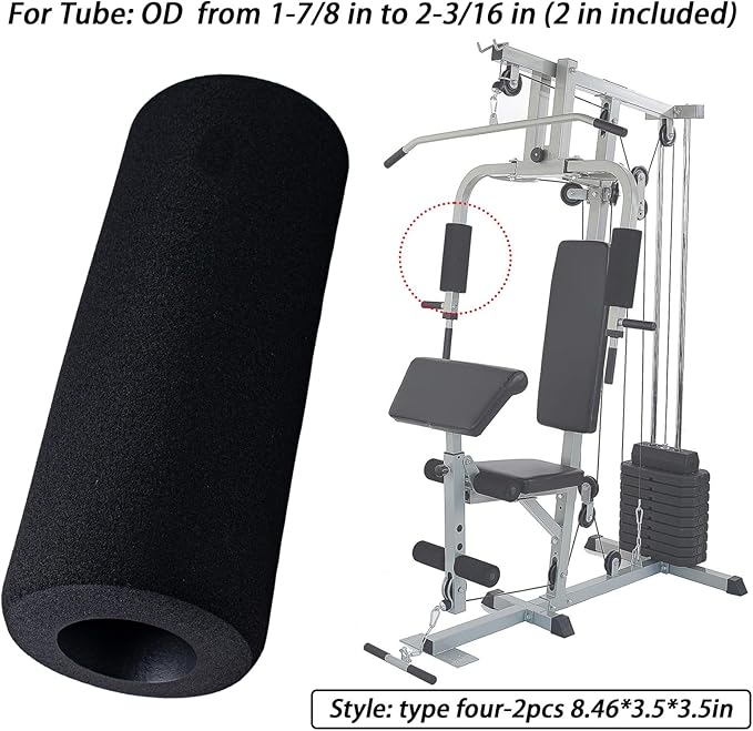 Foot Foam Pads Rollers Replacement Set for Home