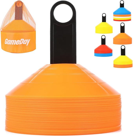 Soccer Disc Cones – Set of 50 Agility