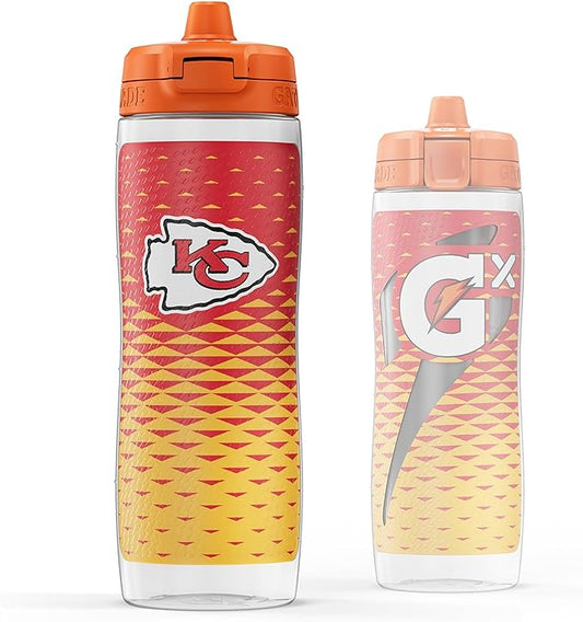 Gatorade Gx NFL Non-Slip Squeeze Bottles 30 fl