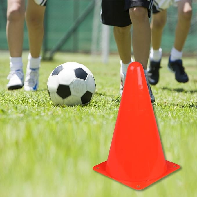 CARTMAN Plastic Training Cones (Set of 12/24 Pack 9" or 12/24 Pack 7" or 12/24 Pack