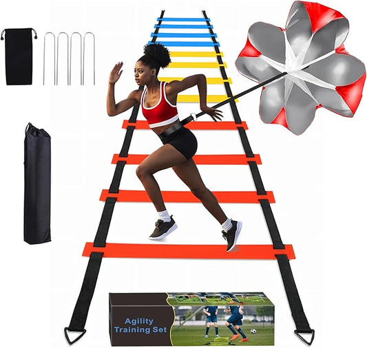 Football Speed Agility Training Set Agility Ladder 12