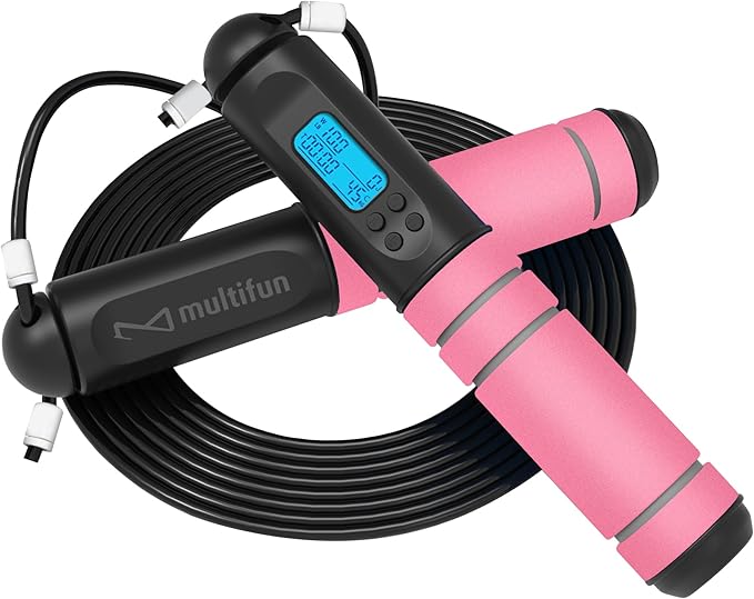 Jump Rope, multifun Speed Skipping Rope with Calorie