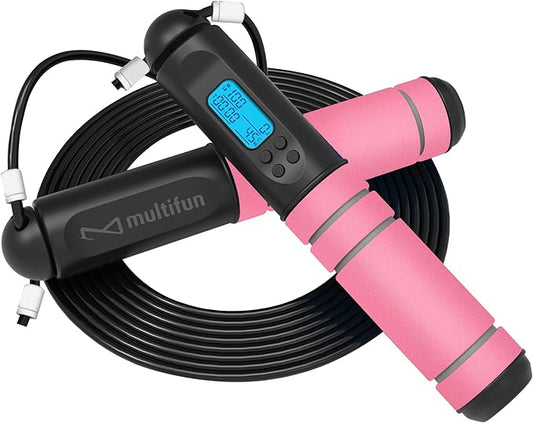 Jump Rope, multifun Speed Skipping Rope with Calorie