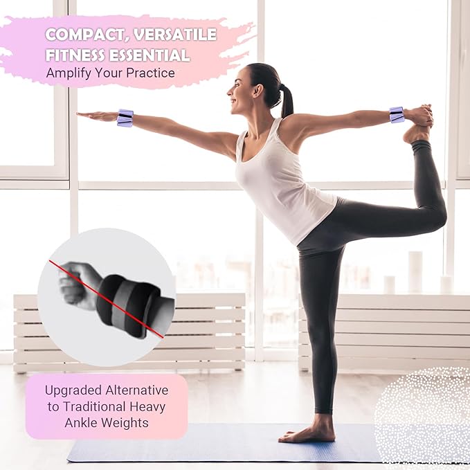 Wrist Ankle Weights for Women Set of 2 2 lbs/4 lbs/4 lbs