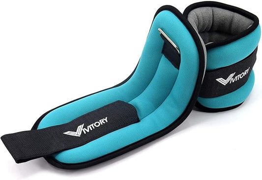 Vivitory Ankle Weights for Women & Men 2.2 to 6.6 Lbs