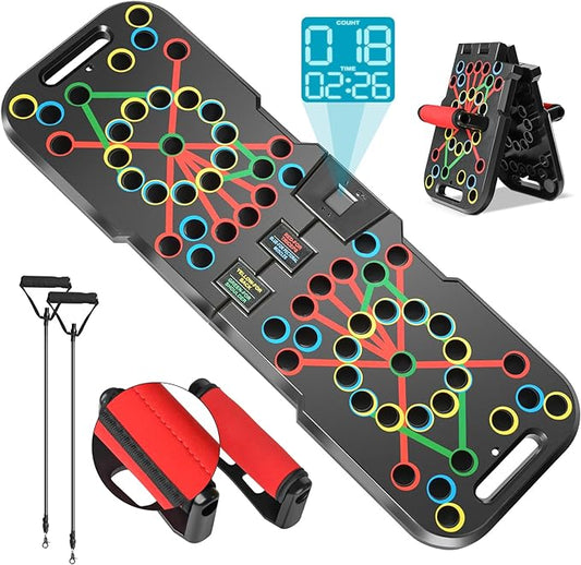 Push Up Board with Smart Count 60 in 1 Push