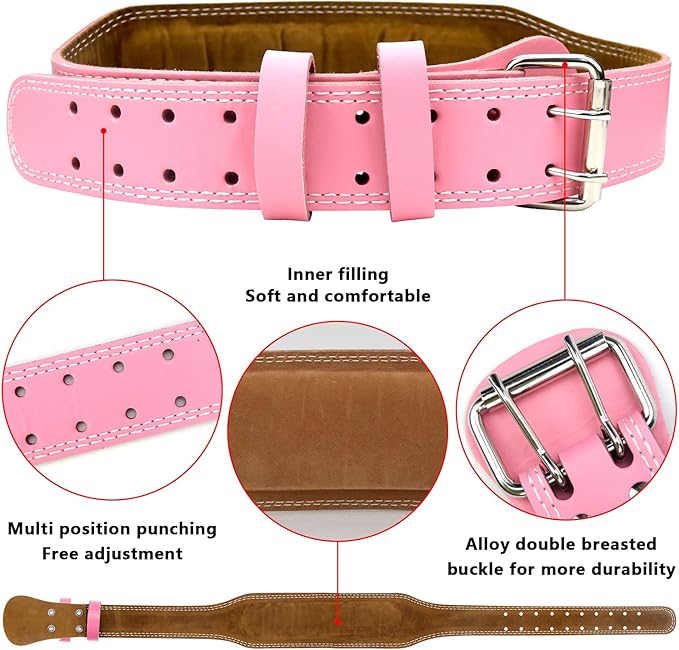 Leather Weight Lifting Belts for Men