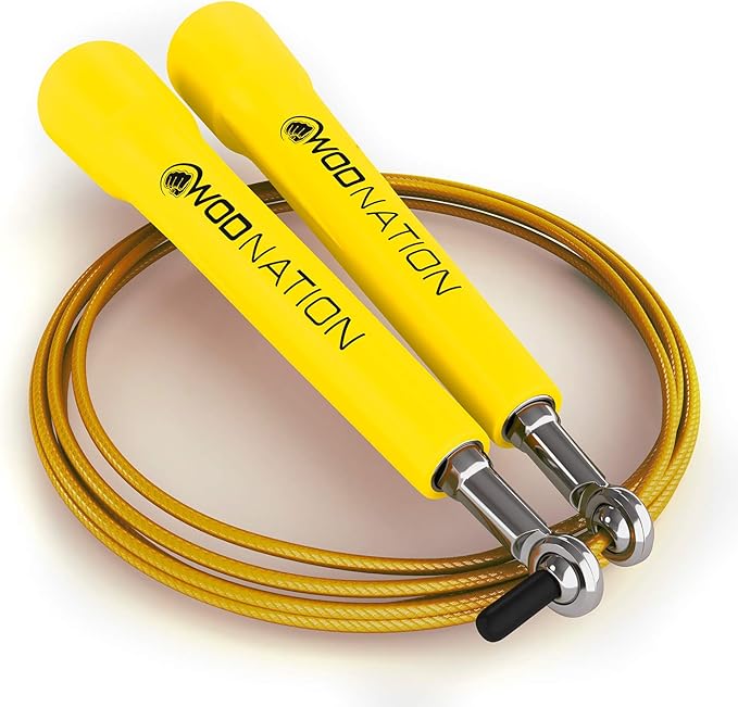 WOD Nation Adjustable Speed Jump Rope For Men