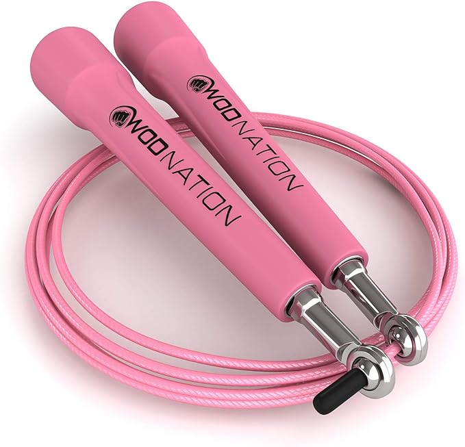 WOD Nation Adjustable Speed Jump Rope For Men