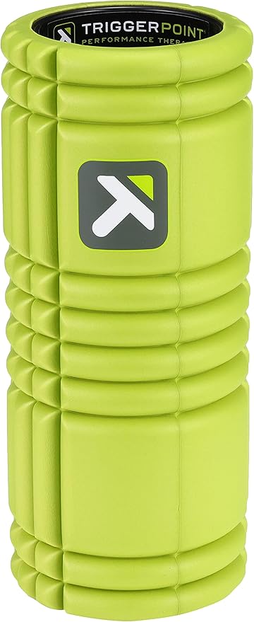 TRIGGERPOINT PERFORMANCE THERAPY GRID Foam Roller for Exercise (13-Inch), Lime