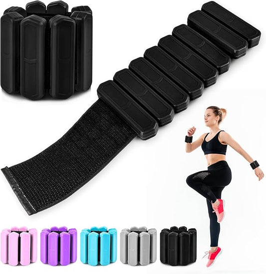 Wrist & Ankle Weights for Women Men 2 (1Lb (1Lb Each)