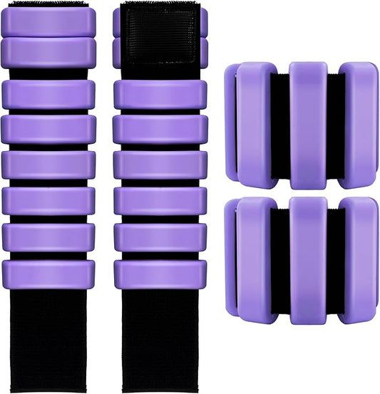 Wearable Wrist & Ankle Weights Set of 2/4