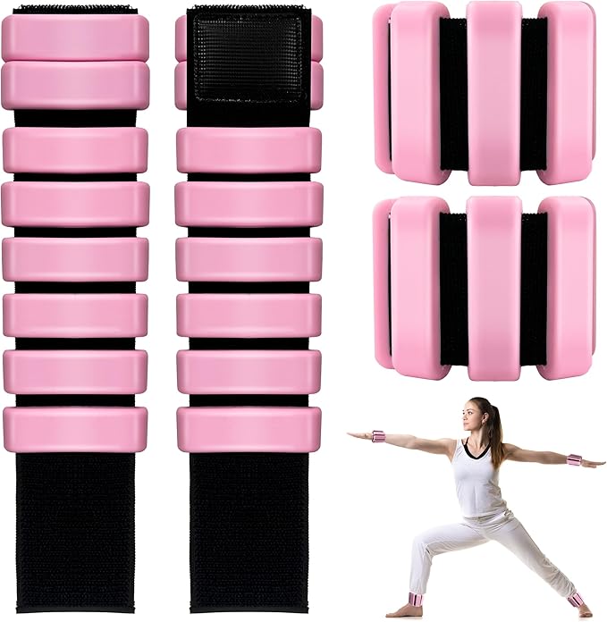 Wearable Wrist & Ankle Weights Set of 2/4