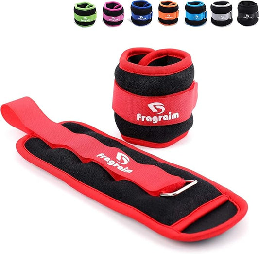 Ankle Weights for Women 1/2/3/4/6/8/10/12/15/20 LBS 1 Pair