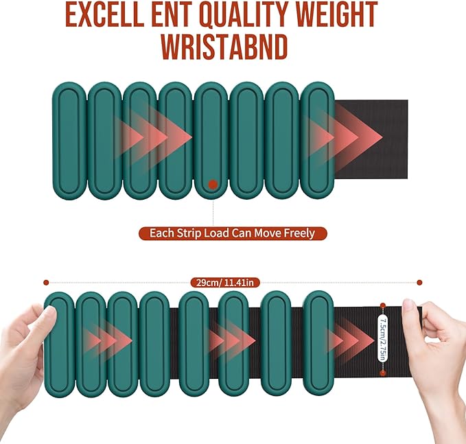 Ankle Weights for Women Set of 2 (1Lb Each)