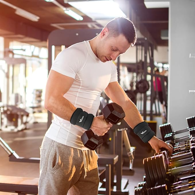 Vivitory Ankle Weights for Women & Men 2.2 to 6.6 Lbs
