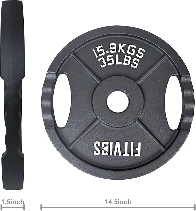 Signature Fitness Cast Iron Plate Weight Plate