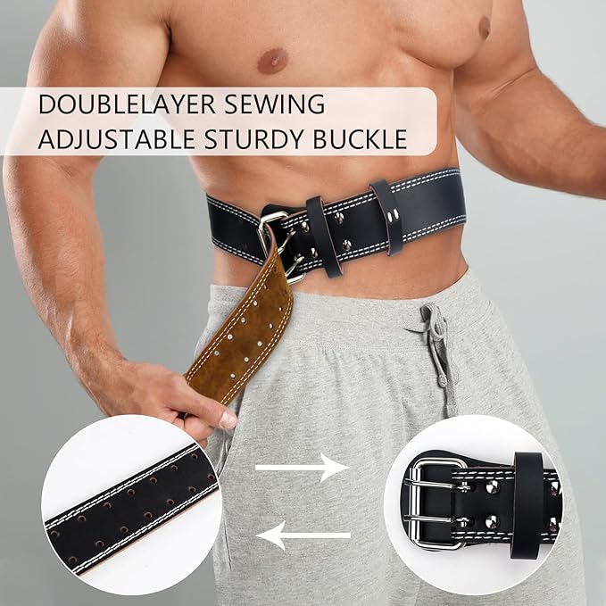 Leather Weight Lifting Belts for Men