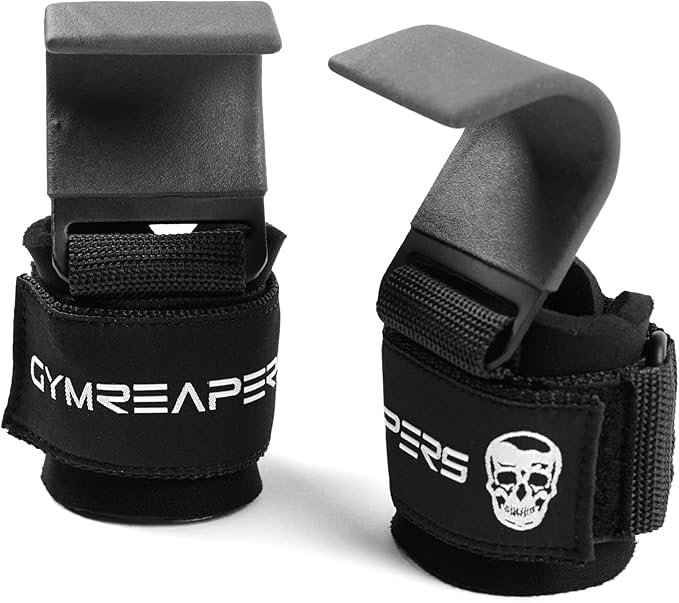 Gymreapers Weight Lifting Hooks (Pair)