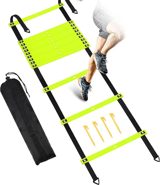 Fixed Rung Agility Ladder 丨20ft 12 Rungs No