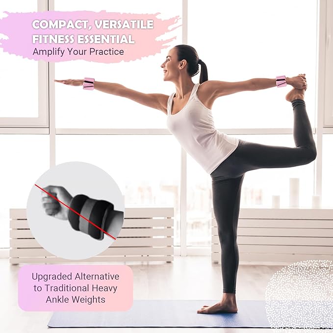 Wrist Ankle Weights for Women Set of 2 2 lbs/4 lbs/4 lbs