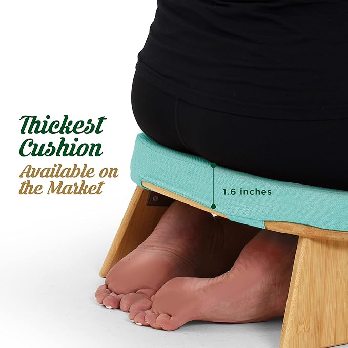 Monk & Llama Meditation Bench - Foldable