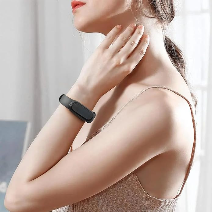 3 Pack Bands for Xiaomi Mi Band 4 & Mi Band 3 Strap, Soft Silicone Replacement Sport Bands Bracelet Strap for Xiaomi Mi Band 4 & 3 Fitness Tracker