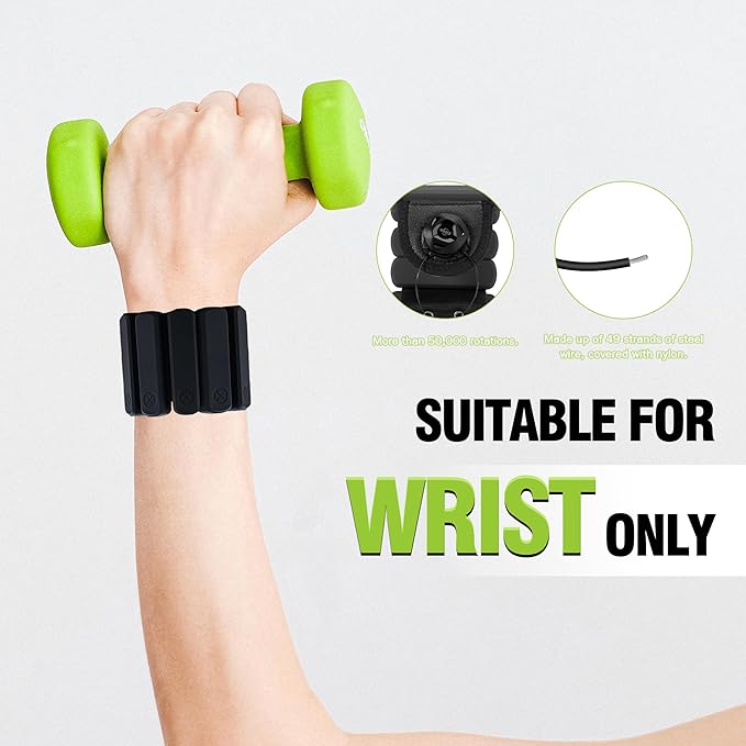 Wrist Weights - set of 2(1lb each)