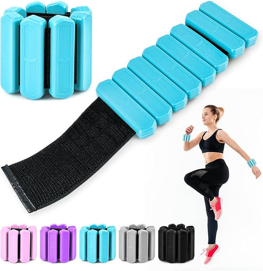 Wrist & Ankle Weights for Women Men 2 (1Lb (1Lb Each)