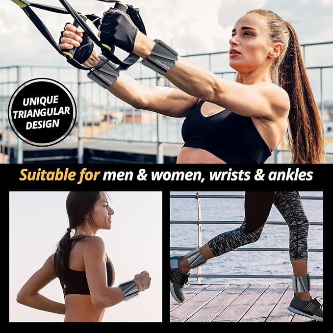 Wrist & Ankle Weights 2 (1lb (1lb or 2lb each 1kg or 2kg total).