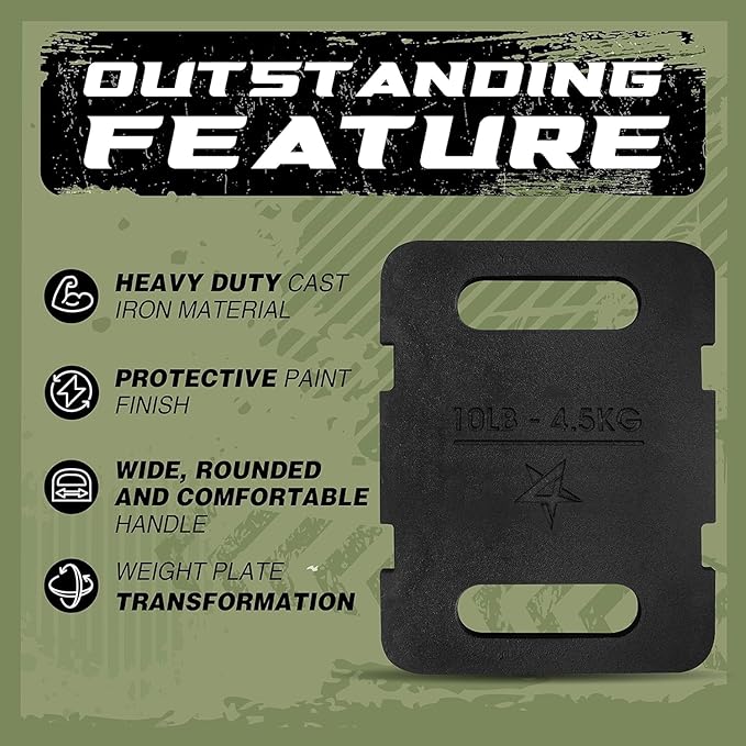 Yes4All Adjustable Ruck Plate with Straps for Rucking 10LB to 40LB