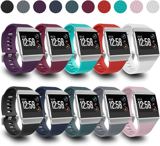 Compatible Ionic Bands for Men Women Large Small, Replacement Strap Sport Accessory Wristband with Original Design for Ionic Smart Watch