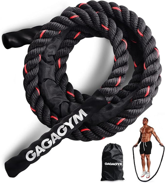 Weighted Jump Rope for Fitness - 9.8ft Heavy 3LB Workout