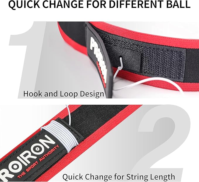 PROIRON Boxing Reflex Ball with Safety Glasses 4 Reflex 2 Headband