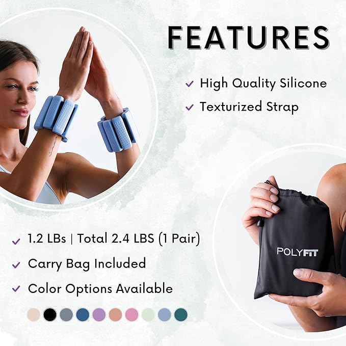 Polyfit Wrist & Ankle Weights - 1 Pair
