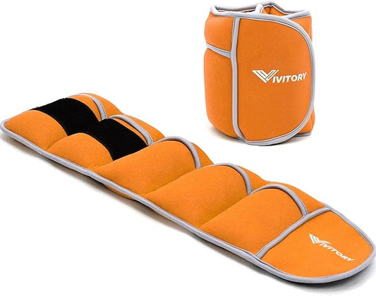 Vivitory Adjustable Ankle Weights for Women & Men 2 to 10 Lbs,