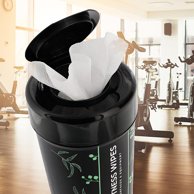 Wipex Fitness Equipment Wipes 75 Natural
